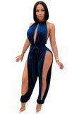 Sexy Velvet Jumpsuit