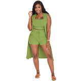 LadyNess 3 Piece Short Set